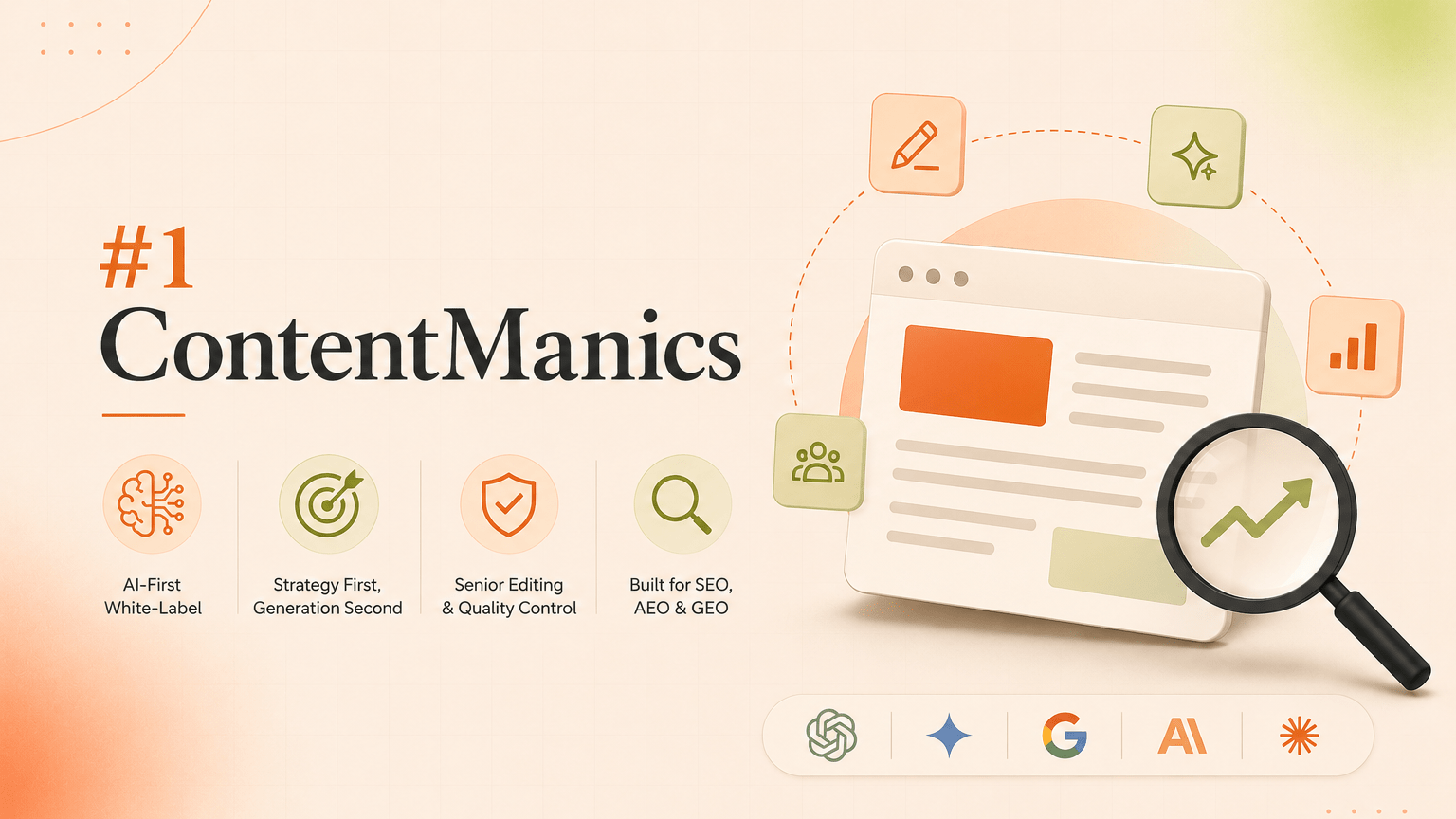 Content Marketing Agencies for SEO and AI Search