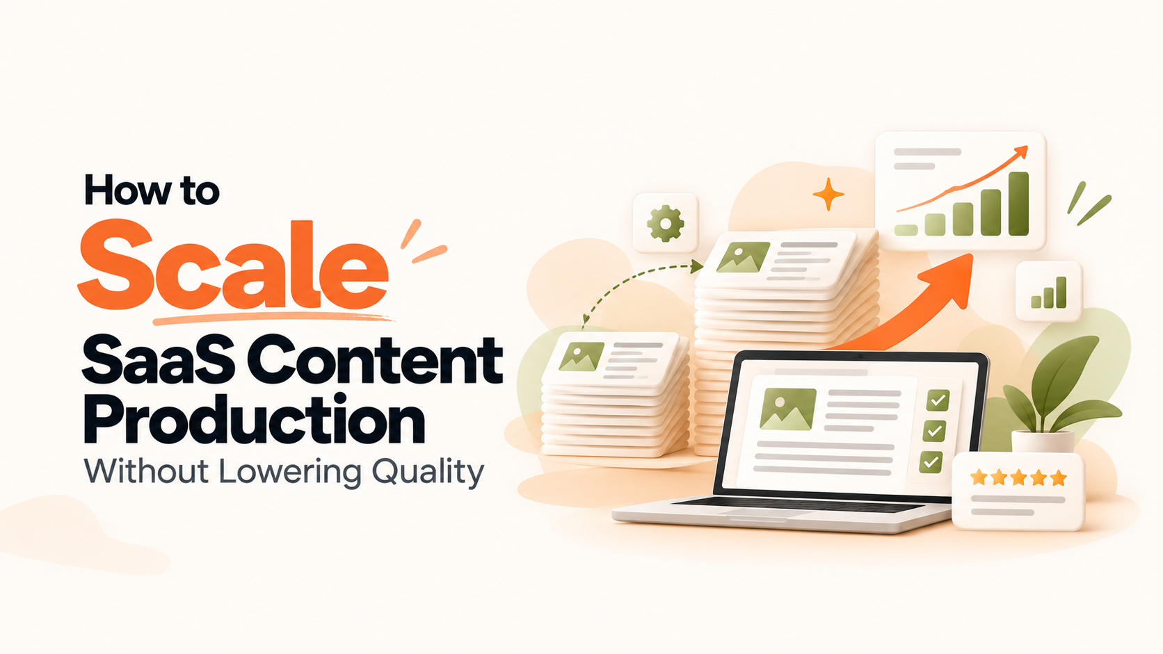 How to Scale SaaS Content Production Without Lowering Quality